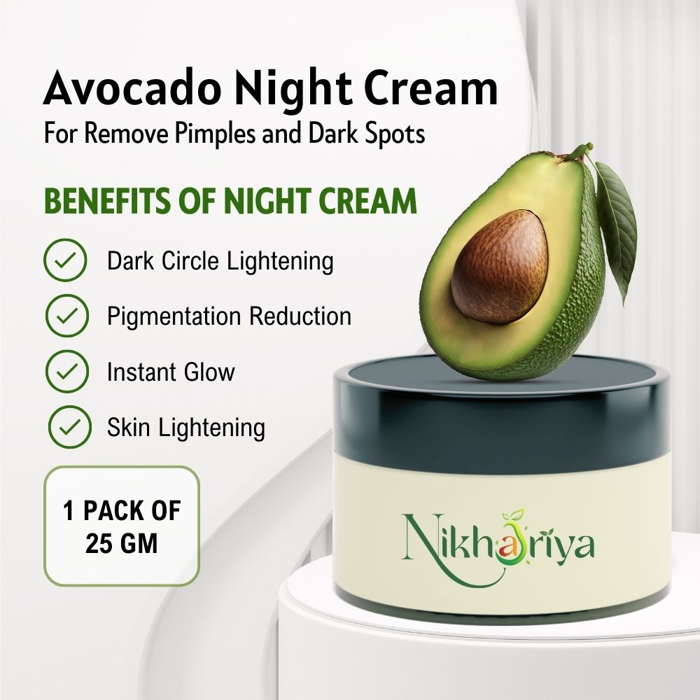 Nikhariya Avocado Glow Night Cream